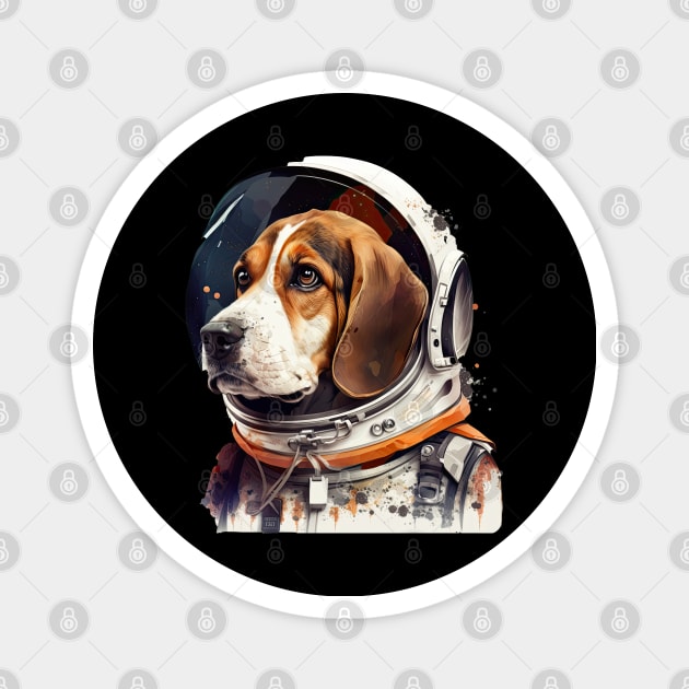 Astronaut Beagle Magnet by JayD World